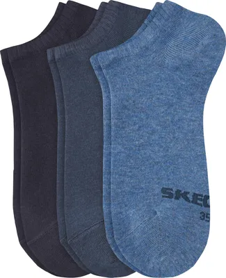 Produktbild von Skechers Damen-Sneaker-Socken 3 Paar blau 35 - 38