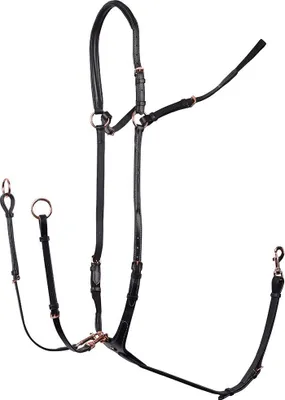 Obrázek produktu pro Harry's Horse Rosegold Breastplate Black Full Black Full
