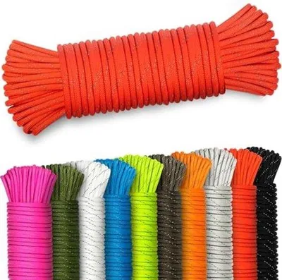 Image de Corde d'extérieur réfléchissante en nylon de 4 mm d'épaisseur