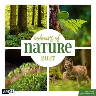 Obrázok produktu pre Kalendár „Farby prírody“ 2027 – 30 x 30 – Art12