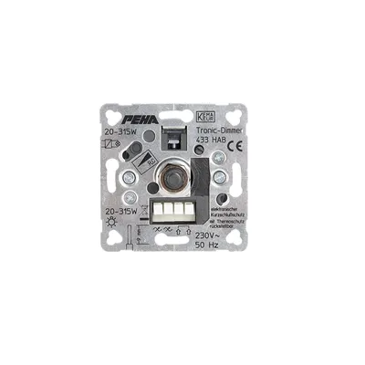 Produktbild von PEHA Dimmer Dreh/Druckkn 20-315W kapaz UP