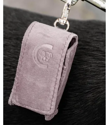 Image de Kentucky Dogwear Sac à crottes en velours , Couleur:vieux rose