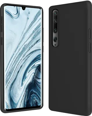 Immagine prodotto di Custodia Xiaomi Mi Note 10 telefono cellulare protezione cover silicone gel custodia del telefono cellulare, nero