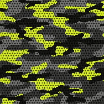 Immagine prodotto di OUTDOOR DEKOSTOFFE OXFORD - Motivo giallo mimetico 2