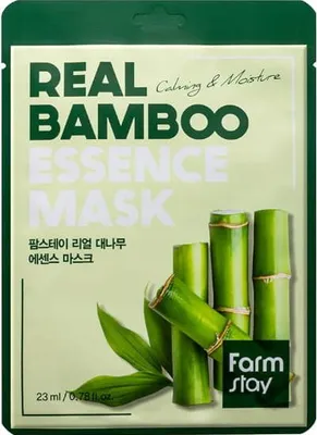 Produktbild von FARMSTAY Real Essence Maske Koreanische Bambusmaske