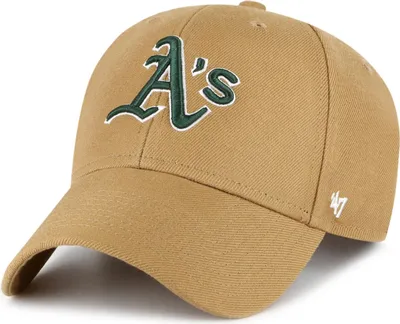 Produktbild von 47 Brand Snapback Cap - MLB Oakland Athletics camel beige