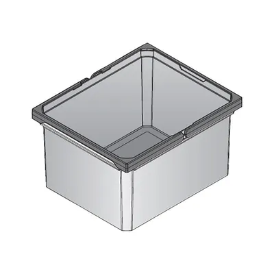 Image de Envi Free Poubelle 20825 Gris 18 litres 315 x 382 x 216 mm