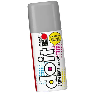 Produktbild von Marabu do it, Grau, Sprühfarbe, Flüssigkeit, 150 ml, 1 Stück(e)