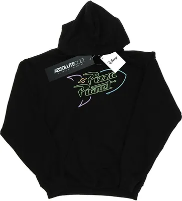 Immagine prodotto di Disney - Felpa con cappuccio "Toy Story Pizza Planet" da uomo BI19712 (5XL) (Nero)