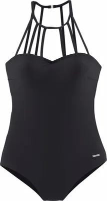 Produktbild von Bruno Banani Badeanzug schwarz Größe 40 Cup A/B