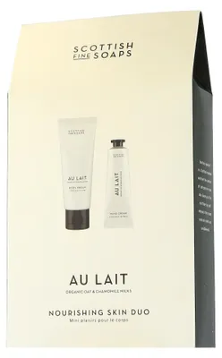 Produktbild von Scottish Fine Soaps Hautpflege Duo Au Lait 2 x 75ml
