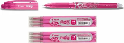 Produktbild von Frixion Point 0.5 pink + 6 Ersatzminen pink