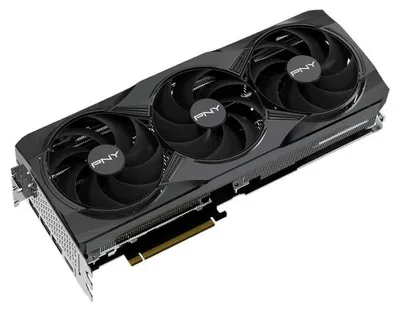 Obrázok produktu pre PNY GeForce RTX 5080 Overclocked Triple Fan GPU, GeForce RTX 5080, 16 GB, GDDR7, 256 bit, 7680 x 4320 px, PCI Express x16 5.0