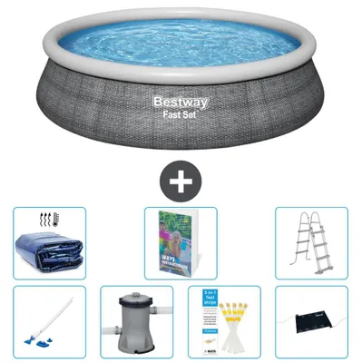 Image de Bestway Fast Set Rond - 457 x 107 cm - 8 pièces  S426
