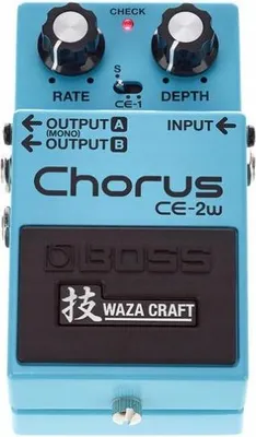 Zdjęcie produktu dla Boss CE-2W Efekt gitarowy chorus/vibrato stereo analogowy pedał