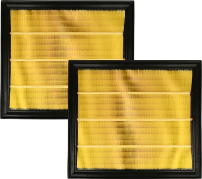 Produktbild von vhbw 2x Flachfaltenfilter Ersatz für 61605 für Staubsauger