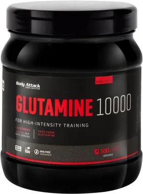 Produktbild von Body Attack Glutamine 10000- 300 Maxi vegan Kapseln