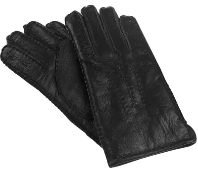 Produktbild von Handschuh aus echtem Lammfell handgenäht  Nappaleder