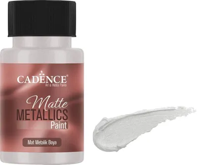 Produktbild von Cadence - Matte Metallic Acrylfarbe - 50ml Perlmutt
