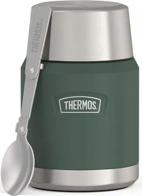 Produktbild von Thermos Edelstahl Speisebehälter ICON - Isolierbehälter für unterwegs, Wald Matt Thermos Edelstahl Speisebehälter ICON - Isolierbehälter für unterwegs, Wald Matt