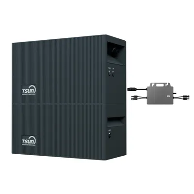 Produktbild von Powerness Balkonkraftwerk Speicher, TSUN DCU2000Lite mit DB2000 Lite Erweiterungsakku & 800W Mikrowechselrichter, 2400W PV Input & Dual MPPT (0% MwSt)