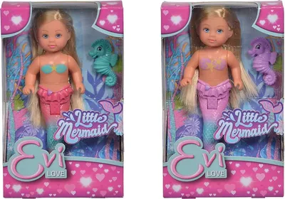 Produktbild von Simba Toys 105733424 Evi Love Little Mermaid, Sort