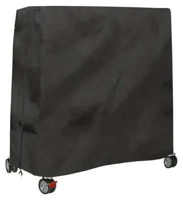 Produktbild von Wasserdichte und staubfeste Abdeckung für Außenpingpongtafeln, 210D Oxford-Stoff, 165x70x185 cm, schwarz.