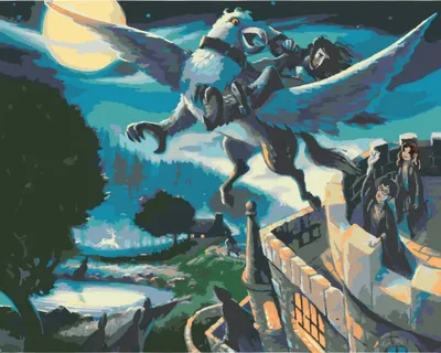 Produktbild von PICTURING BY NUMBERS Gemälde - Harry Potter Escape 50x40 cm