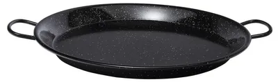 Produktbild von Vaello Metallpfanne – 50 cm – Emaillierter Stahl – Schwarz