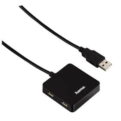 Produktbild von Hama 12131, Schwarz, 162 mm, 132 mm, 25 mm, 75 g, USB
