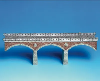 Produktbild von Schreiber-Bogen Kartonmodellbau Eisenbahnbrücke HO