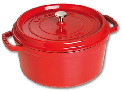 Image de Staub Cocotte Ronde 30cm - cerise