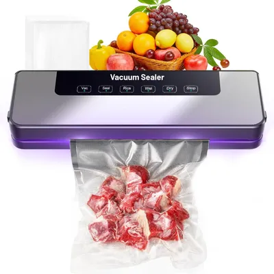 Immagine prodotto di Sigillatrice sottovuoto Sigillatrice sottovuoto 120 W - 50 sacchetti - Compatta