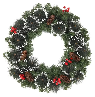 Produktbild von Künstlicher Weihnachtskranz 66 cm Türkranz Wandkranz Deko