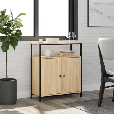 Obrázek produktu pro vidaXL Příborník Sonoma dub 70 x 30 x 80 cm materiál na bázi dřeva