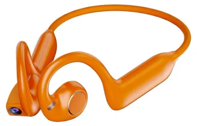 Produktbild von Zimilo Wireless Bluetooth Sport Kopfhörer Open Ear mit Ohrbügel, LED Ladeetui Display, IPX7 Wasserdicht, Mikrofone für Lauftraining, Schwarz