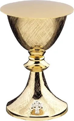 Produktbild von Kelch mit Patene vergoldet, Höhe 20 cm