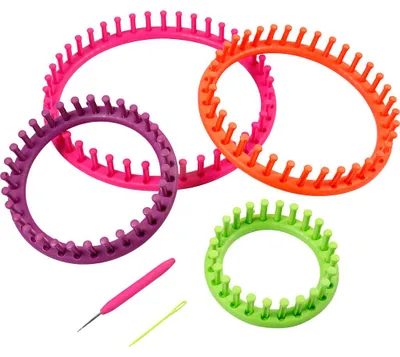 Produktbild von Strickring-Set, D 12-17-22-27 cm, 1 Set [HOB-42228]
