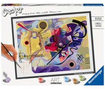Obrázek produktu pro Žlutá, červená, modrá (Kandinsky) Ravensburger 23650