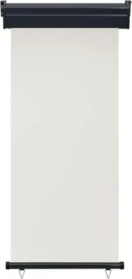 Produktbild von vidaXL Balkon-Seitenmarkise 85x250 cm Creme