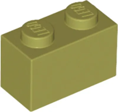 Produktbild von 1 Stück LEGO, Teil Nr. 3004 in Olivgrün (Olive Green)
