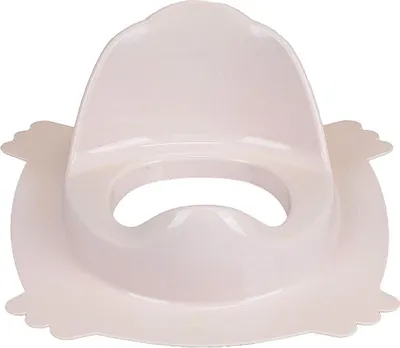 Obrázok produktu pre Zmenšovač sedadla WC, ergonomický dizajn, mäkký materiál, ľahko sa čistí, ružová farba
