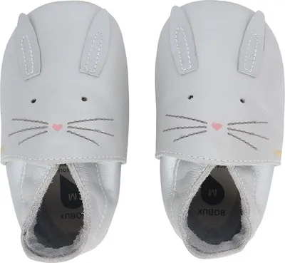 Produktbild von Bobux Babyschuhe Soft Soles Silver Hop - Large