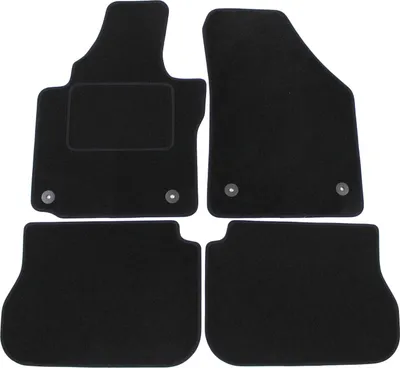 Obrázok produktu pre J&J Automotive | Autokoberce velúrové pre Volkswagen Caddy 2003-2015, 4ks