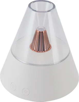 Obrázok produktu pre 150ml Aromaterapeutický difuzér Stolný zvlhčovač s ambientným svetlom Difuzér esenciálnych olejov pre spálňu Kancelária biela 5W 5V