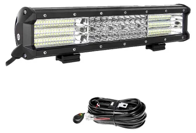 Immagine prodotto di Barra luminosa, elevata luminosità, struttura resistente, 15 pollici, 390 W, con cavo