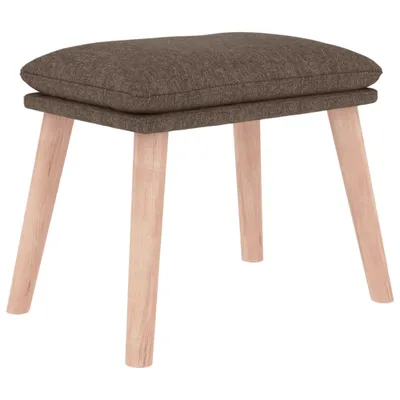 Obrázek produktu pro vidaXL Podnožka Taupe 45x29,5x35 cm Látka