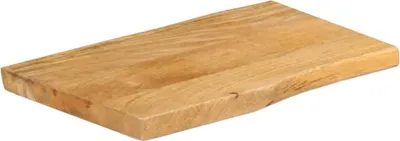 Immagine prodotto di vidaXL Piano da tavolo con bordo ad albero 50x40x2,5 cm in legno massiccio di mango
