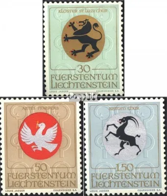 Produktbild von Briefmarken Liechtenstein 1969 Mi 514-516 (kompl.Ausg.) postfrisch Patronatsherren