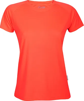 Produktbild von CONA SPORTS CSL01 | Damen Rainbow Ladies Tech Tee / - - Farbe: Neon Coral - Größe: XL